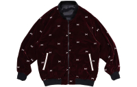 WTAPS Contrast Color Full Print Reversible Long Sleeve Jacket Men's Красное вино