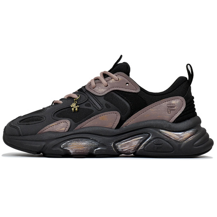 Custom FILA Mars 2 'Hazy Mist' CNY Year of the Horse Retro Low-Top Casual Shoes Men's Black Brown