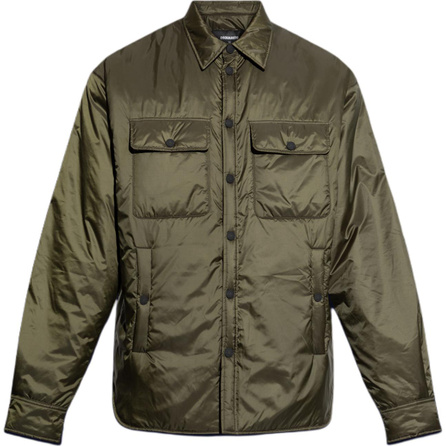 DSQUARED 2 Button Up Padded Shirt Jacket