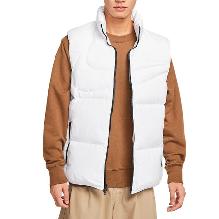 Nike Sportswear Club Therma-FIT FW25 Loose Fit Zip-Up Warm Duck Down Puffer Vest Men's
