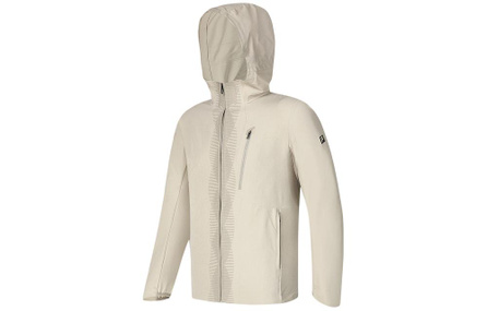 FILA Fitness Series Jackets Coats Men's Taupe Gray