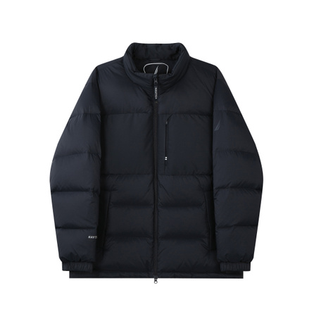 NAUTICA Comfort Warm Fashion Versatile Styling Quality Print Stand Collar Puffer Down Jacket Men's