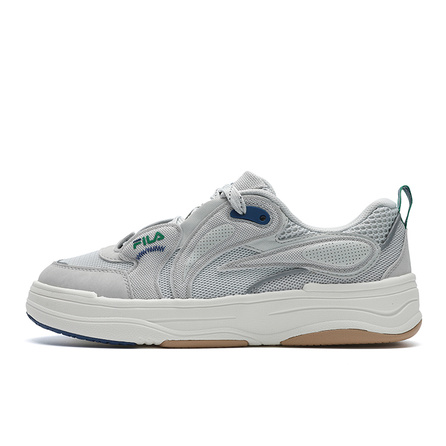 FILA VIBE Cushioning And Breathable Low top Skateboard Shoes Men's Gray