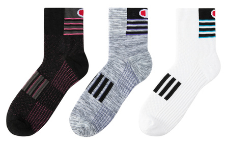 Champion Mid-Calf Socks Unisex Multicolor