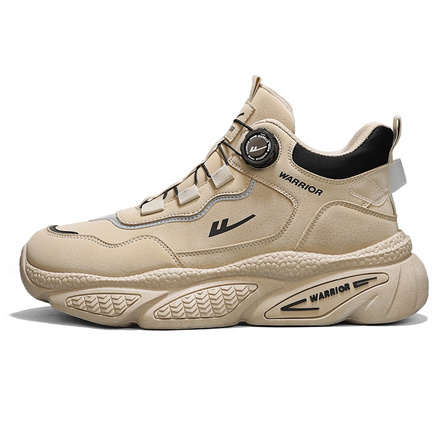 Warrior Cushioning Breathable Lightweight High-Top Chunky Sneakers Men's