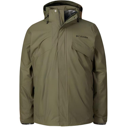 Columbia Bugaboo 3 Fleece Lined Waterproof Jacket Men's Green