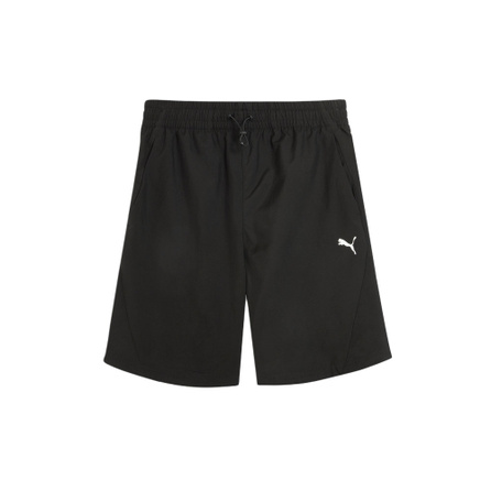 PUMA RAD/CALWOVEN Sport Lace-Up Comfortable Minimalist 3/4 Casual Shorts Men's Black-01