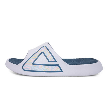 Peak Taiji Classic Slide Auspicious Cloud Photo Blue Shock-Absorbing Quick-Dry Anti-Slip Anti-Wear Anti-Odor Silent One-Strap Slide Unisex