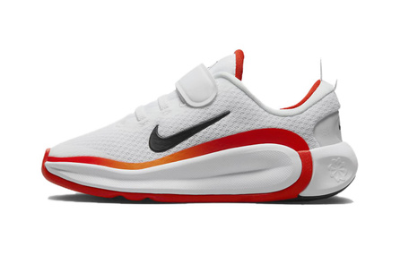 Nike Infinity Flow Slip-Resistant Anti-Kick Low-Top Kids' Running Shoes White Red Kids'
