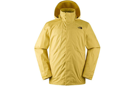 THE NORTH FACE City Outdoor Collection Waterproof And Windproof Windbreaker Jacket Men's Yellow