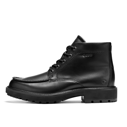 ecco Oslo Series Leather Autumn 25 Classic Comfortable Versatile Ankle Boots Men's 550314