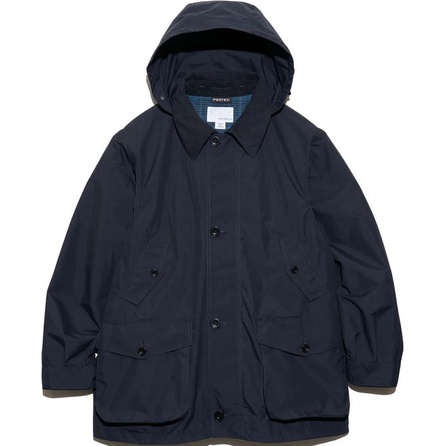 nanamica SS25 Comfort Simple Multi-Pocket Design Hooded Jacket Men's Dark Navy