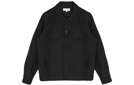 CLIMAX VISION Suede-Like Fabric Retro American Street Single-Breasted Textured Casual Outdoor Loose Lapel Jacket Unisex