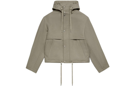 AMI Paris Logo-patch Wool Jacket