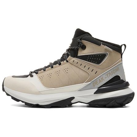 Peak Taichi Yuan Ye Fleece Fashion Comfortable Anti-Slip Durable High-Top Hiking Shoes Men's
