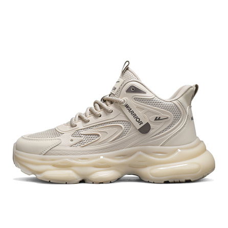 Warrior Chunky Sneakers Low-Cut Men's Beige