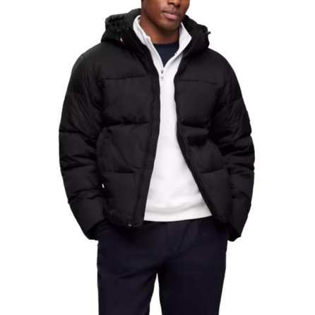 Tommy Hilfiger Puffer Jackets Men Black
