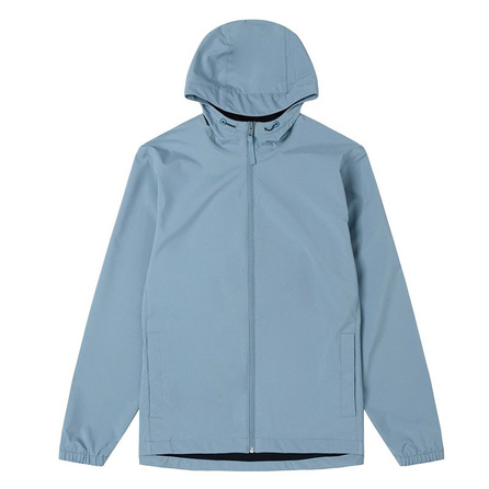 Timberland Solid Color Waterproof Windproof Hooded Long Sleeve Jacket Coat Men's Blue