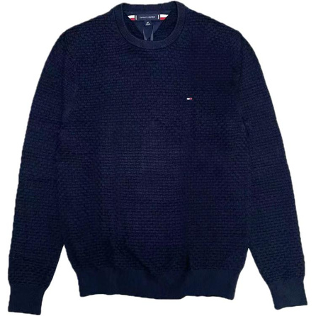 Tommy Hilfiger Solid Color Casual Fashion Simple Sweatshirt Men's