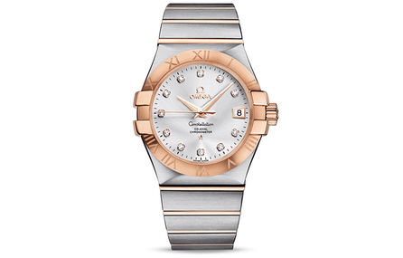 OMEGA Constellation Co-Axial Master Chronometer 35mm Men's Watch Silver Dial