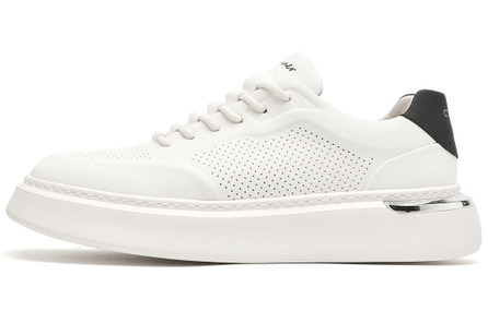 C°BANNER Stylish Skateboarding Shoes Men's White Black