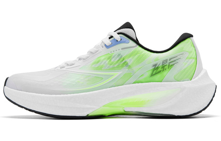 QIAODAN Flying Shadow 4.0 Durable Breathable Low-Top Running Shoes Men's White Green