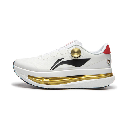 LiNing Chitu 9 ULTRA Glory Gold Label | Ultra Bounce Capsule Technology Bounce Yarn Upper Men's Low-Top Racing Running Shoes White