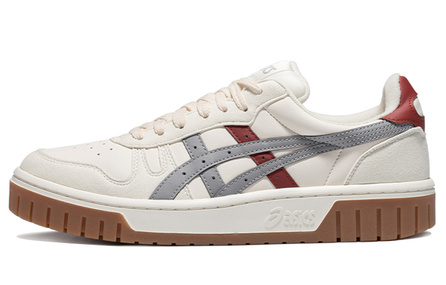 Asics Court Mz Retro Casual Skateboarding Shoes Unisex Beige Gray