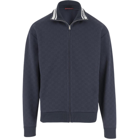 GUCCI G Monogram Zip Long Sleeve Collar Jacket Coat Men's