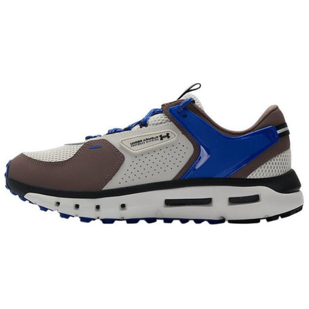 Under Armour Summit TREK Comfortable Versatile Wear-Resistant Low-Top Casual Lifestyle Shoes Men's White Brown Blue