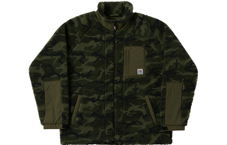 Vision Street Wear Velvet Jackets Unisex Camouflage