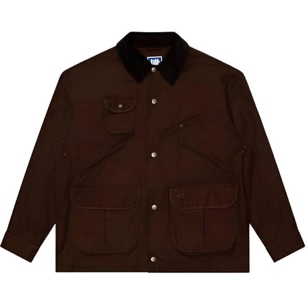 UNDEFEATED FW26 Asymmetric Patchwork Work Long Sleeve Jacket Unisex
