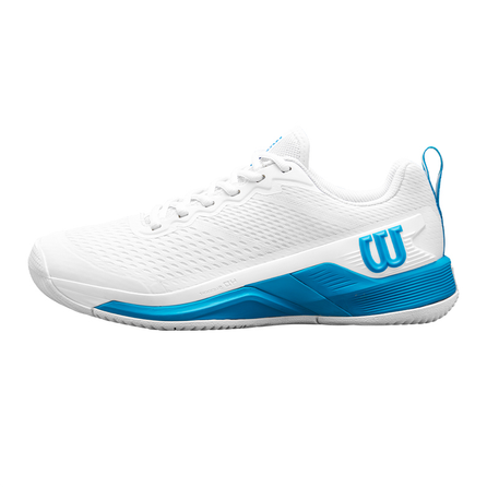 Wilson RUSH PRO 4.5 Textile Synthetic Leather Low-Top Tennis Shoes Men's Blue