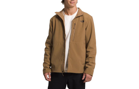 THE NORTH FACE Hooded Zip-Up Jacket Coat Men's Brown