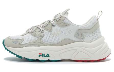 FILA Tenor City Sports Comfortable Low-Top Dad Shoes Unisex Grey Green