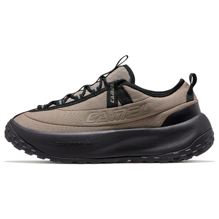 CAMEL Men's Trendy Puffer Shoes Comfortable Jogging Thick Sole Breathable Low-Top Running Shoes