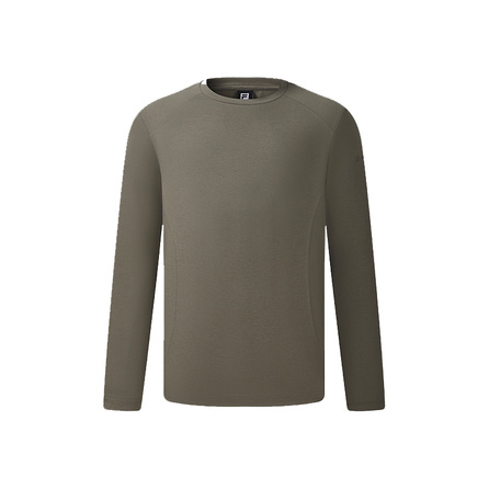 FILA URBAN EXPLORE Fashion Versatile Casual T-Shirt Men's Palm Dry Khaki