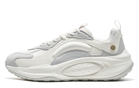 XTEP Low-Top Casual Shoes Men's Sail White/Moonstone Gray