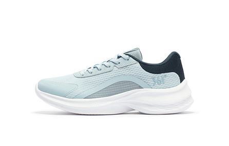 361° Brightness Anti-Slip And Wear-Resistant Breathable Low-Top Casual Shoes Men's Oxygen Blue