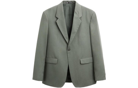 ZARA Business Suits Men Green