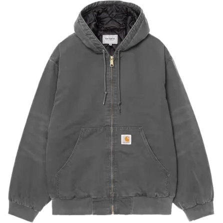 Carhartt WIP Active Classic Zip-Up Hooded Jacket Men's, Warm and Loose Fit