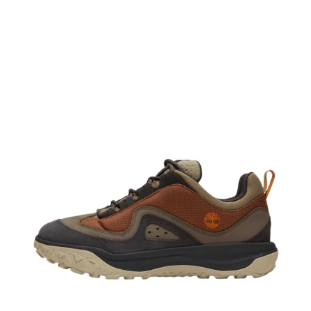 Timberland Motion 7 Leather Lace-Up Comfort Round Toe Waterproof Cushioning Support Low-Top Hiking Shoes Men's