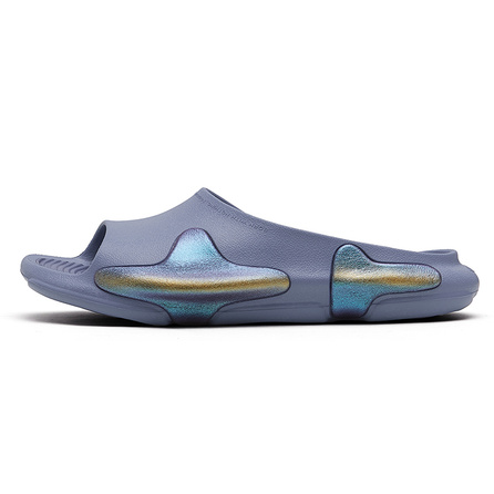 EQLZ EQUALIZER Oasis Casual Sport Street Trend EVA Anti-Slip Anti-Wear Cushioned Slide Sandals Unisex Phantom Purple
