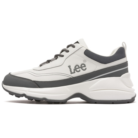 Lee Dad Shoes Synthetic Leather Split Leather Fabric Trendy Versatile Fashion Thick Sole Heightening Breathable Low-Top Casual Lifestyle Shoes Men's
