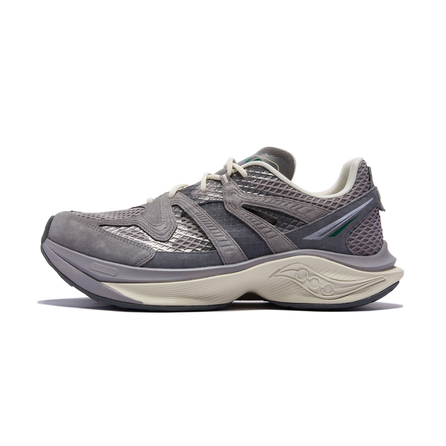 Saucony ELITES Comfortable Running Shoes Unisex Gray