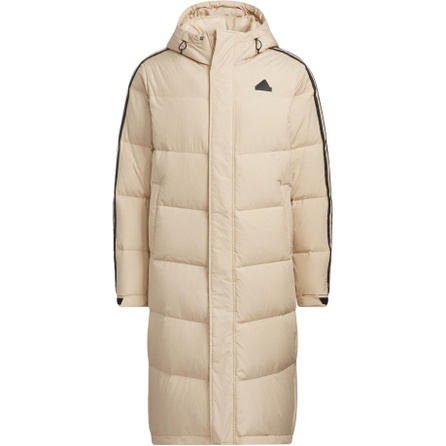 adidas LONG DOWN Comfort Casual Versatile Long Warm Down-Containing Jacket Unisex Magic Light Brown
