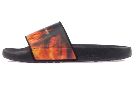 VESSEL Slip Resistant Abrasion Resistant Slide Slippers Unisex Black