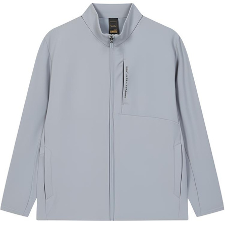 361° Zippered Stand Collar Versatile Simple Loose Windbreaker Men's