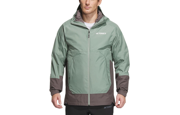 Adidas Windbreaker Jackets Men Dusty Green