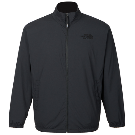 THE NORTH FACE Solid Loose Stand Collar Zip Jacket Unisex Black